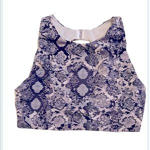 Victoria’s Secret Sports Snake Skin Design Sports Bra